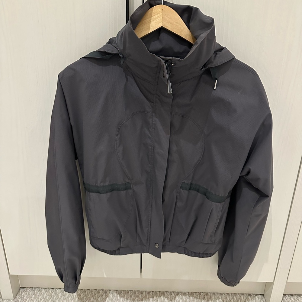 Lululemon Running Jacket 
Grey XS
